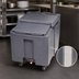 Thumbnail image #3 for Cambro ICS125L Fully Insulated Polyethylene Ice Cart with Slide-Back Lid, 125 lb Capacity