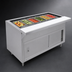 Thumbnail image #3 for Advance Tabco Triumph Supreme Heavy Duty Ice-Cooled 6-Pan Serving Counter with Sliding Doors