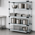 Thumbnail image #3 for Quantum Solid Shelving Starter Kit, 60-Inch Wide x 18-Inch Deep x 74-Inch High, 4 Solid Shelves