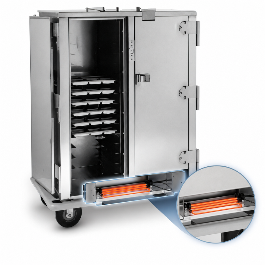 Bottom-Mounted Heater Assembly
