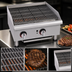 Thumbnail image #3 for Workline 48-Inch Countertop Gas Charbroiler with Cast Iron Grates and Radiant Heat