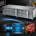 Thumbnail image #3 for Victory Refrigeration CBR84HC 84 Inch Two-Section Chef Base Refrigerator with V-Core Technology