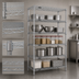 Thumbnail image #3 for Eagle Group 5-Tier Wire Shelving Starter Unit, 60