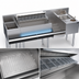 Thumbnail image #4 for Krowne Zero-Step 68-Inch Underbar Beverage Workstation with Center Ice Bin, 10-Circuit Cold Plate, Dump Sink, and Speedrail