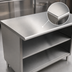 Thumbnail image #3 for Eagle Spec-Master 60-Inch Stainless Steel Plate Cabinet with Sliding Doors