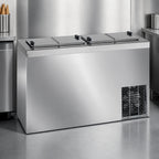 Thumbnail image #3 for Master-Bilt Products DC-4SSE Ice Cream Dipping Cabinet, Chest, All-Stainless, 6-Tub Display / 4-Tub Storage, Self-Contained Refrigeration