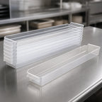 Thumbnail image #3 for Metro MB30124CLN Clear Nesting Shelf Bin, 23-5/8 x 4-1/8 x 4 Inches Case of 12
