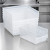 Thumbnail image #3 for Quantum Economy Nesting Shelf Bin, Clear Polypropylene, 11-5/8 x 6-5/8 x 4 Inches