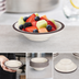 Thumbnail image #3 for Mingle™ Melamine Fruit Bowl, 4.5 oz., 5 Inch Round, Sweet Cream