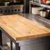 Thumbnail image #3 for Boos Block Blended Edge Grain Maple Kitchen Countertop, 132 x 25 x 1-1/2 Inch, Varnique Finish