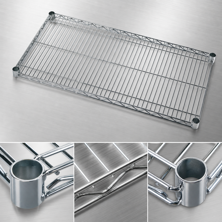Product image #3 for Quantum 42 Inch x 18 Inch 304 Stainless Steel Wire Shelf