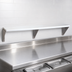 Thumbnail image #3 for Advance Tabco Triumph (Supreme) Stainless Steel Carving Station Shelf with Removable 3/8 Inch White Poly Cutting Board, 62-7/16 Inch x 10 Inch