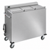 Thumbnail image #3 for Dinex DXPSBH3P Colossus Mobile Heated Plate Dispenser with 3 Self-Leveling Cylinders