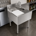 Thumbnail image #4 for Perlick Top Shelf Series 24-Inch Freestanding Underbar Prep Sink with Sink Bowl, Cutting Board, Glass Rinser, and Tool Well Faucet