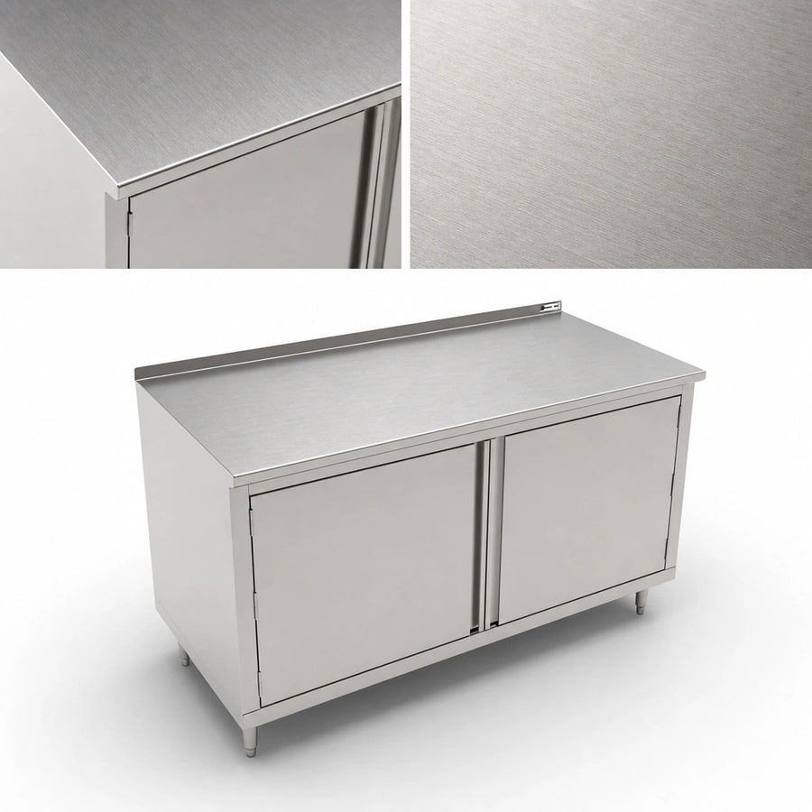 14-Gauge Type 300 Stainless Steel Top