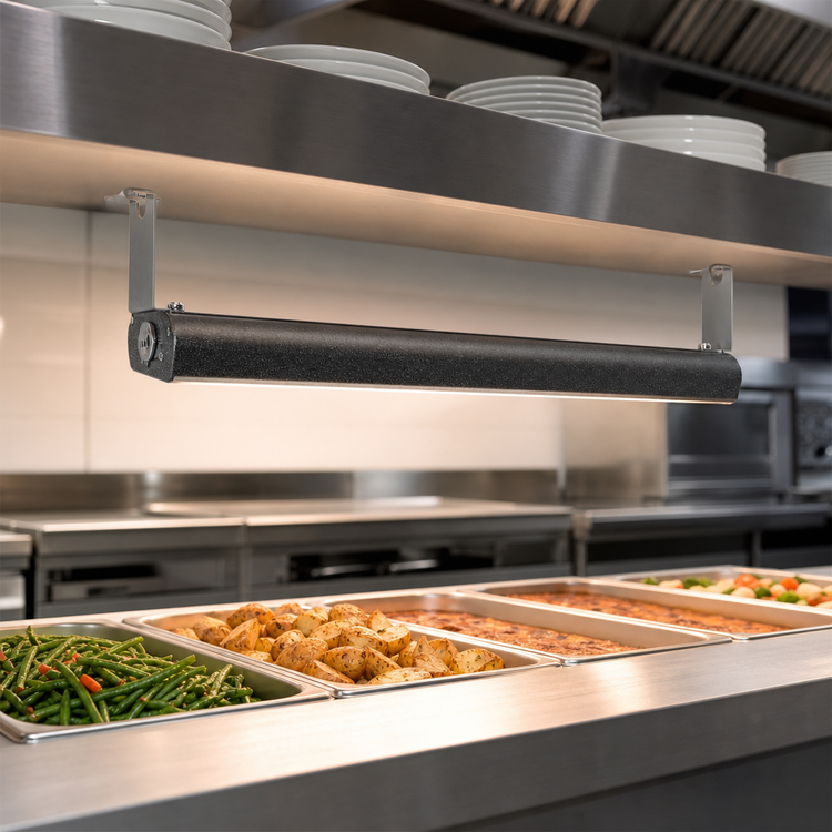 Product image #3 for Vollrath 42-Inch Low Profile Unlighted Strip Heat Lamp with Remote Toggle Switch