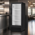 Thumbnail image #3 for True One-Section Glass Door Refrigerated Merchandiser, Standard Look Version 01, Low-E Hinged Door, 115V