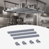 Thumbnail image #3 for Quantum Overhead Track Shelving Kit with (2) 20-Foot Tracks and (4) End Plates