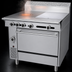 Thumbnail image #3 for Garland Cuisine Series 36-Inch Heavy Duty Gas Combination Top Range with Dual Hot Tops and Convection Oven
