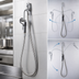 Thumbnail image #3 for T&S Brass B-0600 Wall-Mount Swivel Pot Filler Faucet with 68-Inch Flexible Stainless Steel Hose