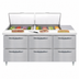 Thumbnail image #3 for Continental Refrigerator Designer Line D72N24M-D 72