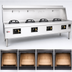 Thumbnail image #3 for MasterRange M-4-SS Four-Chamber Gas Wok Range with Stainless Steel Deck and Sides