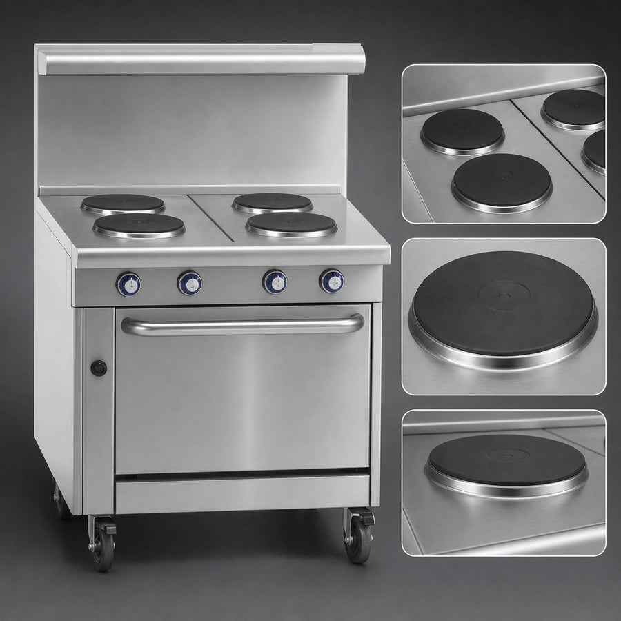 Four Sealed Round Plate Elements