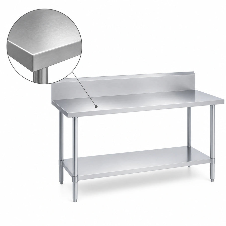 14-Gauge 300 Series Stainless Steel Top