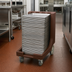 Thumbnail image #4 for Cambro Camdolly Tray and Sheet Pan Dolly with Handle, Dark Brown, 300 lb. Capacity