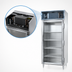 Thumbnail image #3 for Continental Refrigerator D1FXNSSGD Designer Line One-Section Extra-Wide Display Reach-In Freezer