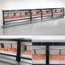 Thumbnail image #3 for Howard-McCray 40E Series Remote Single Duty Fish and Poultry Service Case, Straight Glass, Endless Design, 148.5-Inch