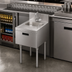 Thumbnail image #3 for Krowne Royal Series 18-Inch Freestanding Underbar Hand Sink Unit with Electronic Faucet and Soap/Towel Dispensers