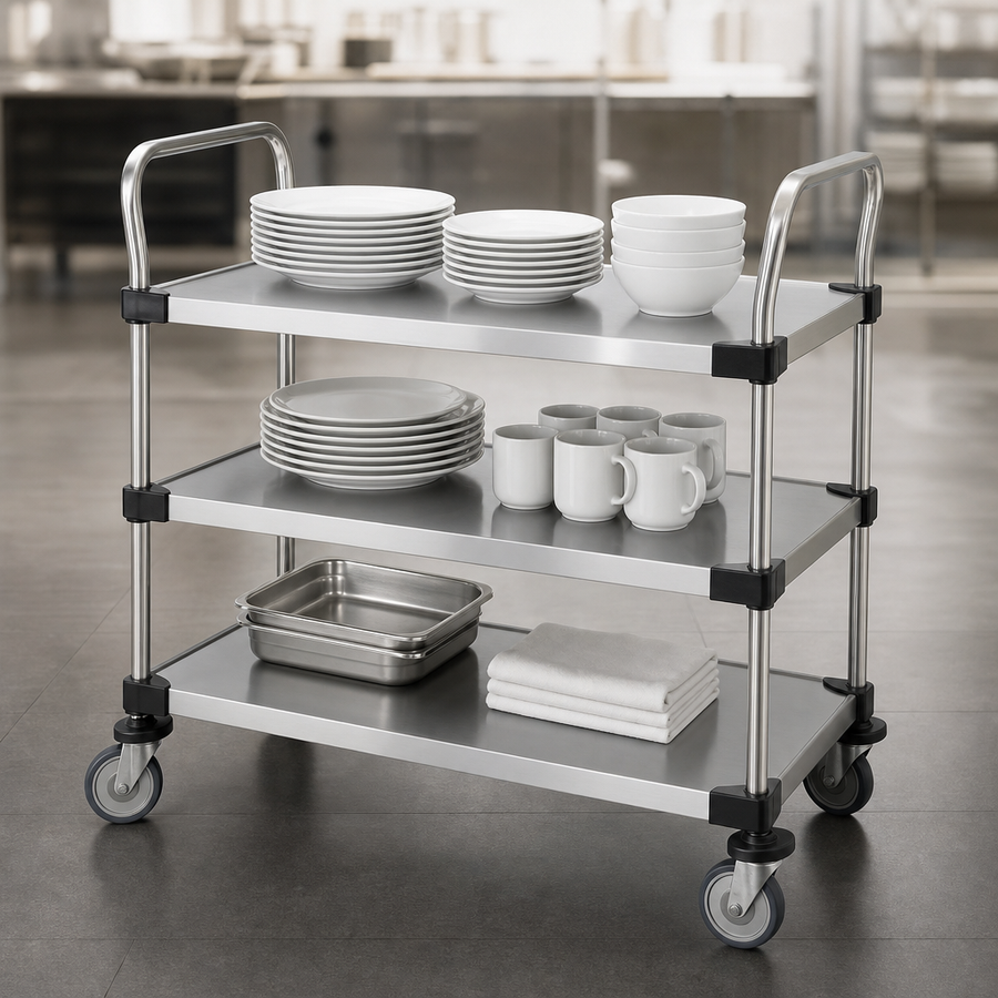 Three Solid Shelves