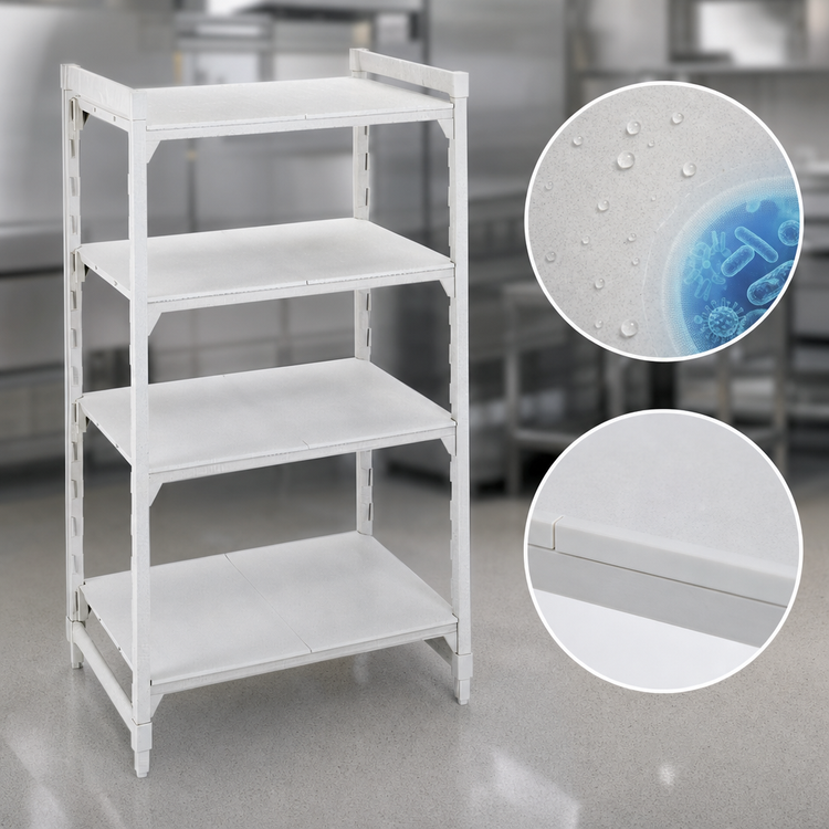 Product image #4 for Camshelving Premium 4-Shelf Solid Stationary Starter Unit, 18 x 48 x 84 Inches