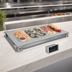 Thumbnail image #3 for Hatco 48-Inch Built-In Flush Top Simulated Stone Remote Refrigerated Shelf