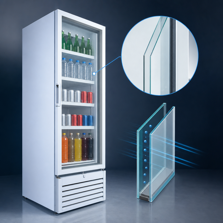 Product image #3 for Beverage-Air Marketeer MT23-1W 1-Section Glass Door Refrigerated Merchandiser, 19.2 Cu. Ft., White