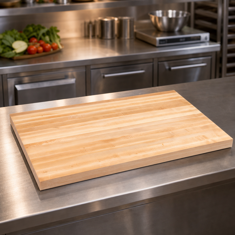 Product image #3 for Boos Block 60 x 42 x 3 Inch Kitchen Countertop, Edge Grain Northern Hard Rock Maple, Oil Finish