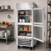 Thumbnail image #3 for Beverage-Air Horizon Series One-Section Reach-In Freezer with Glass Half Doors, 23.32 Cu. Ft.