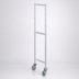 Thumbnail image #3 for Fermod Fermostock 64 Inch High x 22 Inch Deep Mobile Shelving Upright, Anodized Aluminum