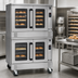 Thumbnail image #3 for Southbend Platinum Double-Deck Gas Convection Oven, Bakery Depth, Touch Controls, Dependent Doors