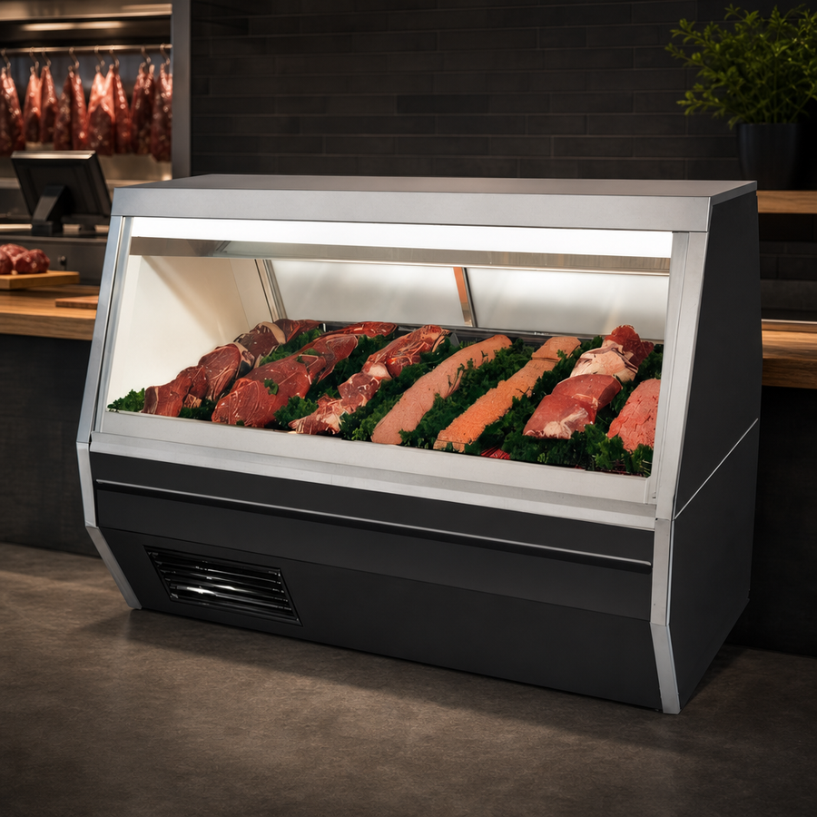 Full-Service Red Meat Case