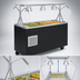 Thumbnail image #3 for Vollrath 2-Series Affordable Portable Refrigerated 3-Pan Cold Food Buffet Station
