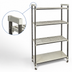 Thumbnail image #3 for Camshelving Elements XTRA High Density Top Rail Stationary Starter Unit, 24