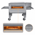 Thumbnail image #3 for Lincoln Impinger 3200 Series 3240-3N Triple Deck Natural Gas Conveyor Pizza Oven Package