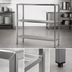 Thumbnail image #3 for New Age H.D. Series All-Welded Heavy-Duty Aluminum 3-Shelf Shelving Unit, 72W x 24D x 60H