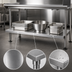 Thumbnail image #3 for John Boos Stainless Steel Dishtable Undershelf, 65-5/8 x 24-1/8 Inches