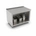 Thumbnail image #3 for John Boos Open Front Cabinet Base Work Table, 72 x 24 Inches, 16-Gauge Stainless Steel Top, 1-1/2 Inch Rear Riser