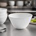 Thumbnail image #3 for American Metalcraft Crave Collection 40 oz. Round Coupe Melamine Bowl, Cloud