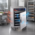 Thumbnail image #3 for Cres Cor Roast-N-Hold AquaTemp Mobile Half-Size Cook and Hold Convection Oven, 4700W, 240V, 1-Phase