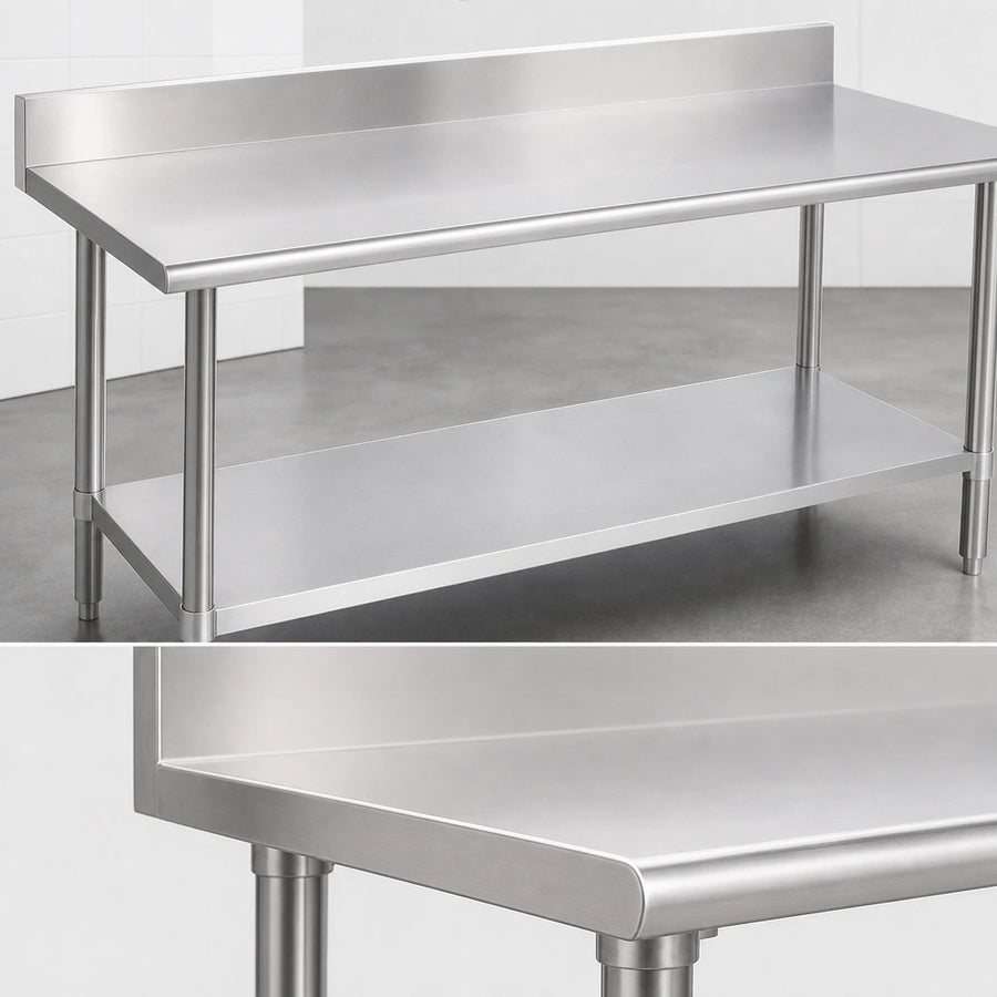 16-Gauge 300 Series Stainless Steel Top